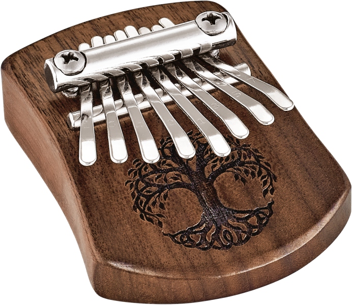 Meinl Sonic Energy Solid ''Tree of Life'' Mini Kalimba - 8 notes / black walnut