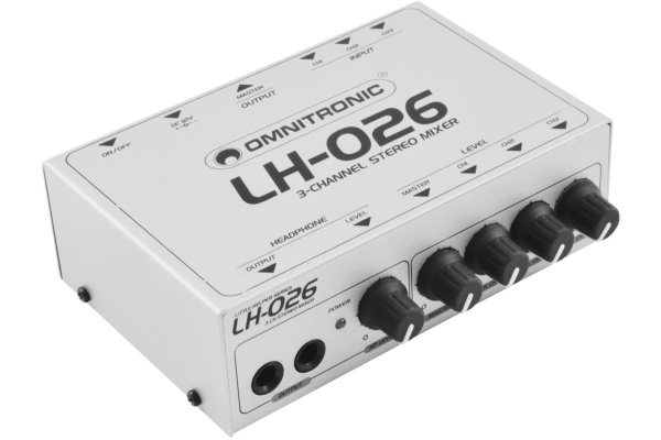 LH-026 3-Channel Stereo Mixer