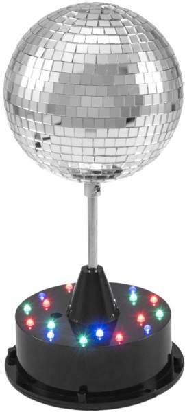 Eurolite LED Mirror Ball 13cm with Base