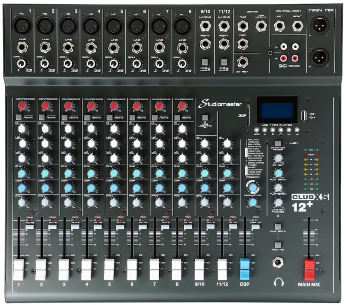 Studiomaster CLUB XS12+