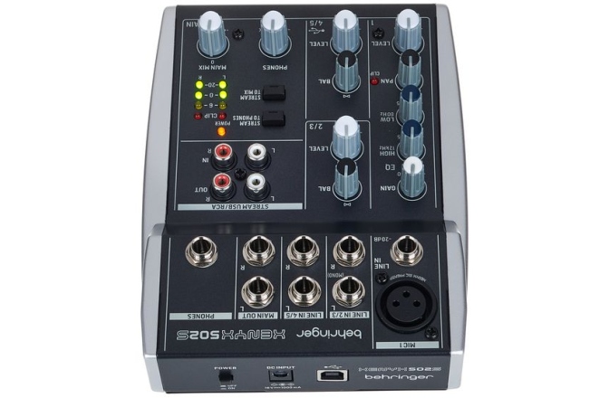 Mixer Analogic cu 5 Canale Behringer Xenyx 502S