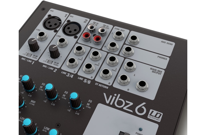 Mixer analogic cu 6 canale LD Systems VIBZ 6