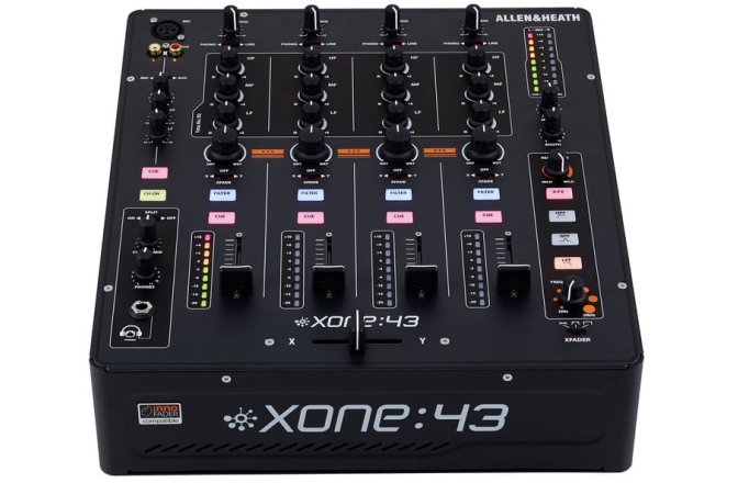 Mixer analogic de DJ cu 4+1 canale Allen&Heath XONE:43