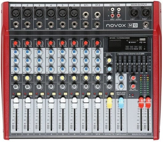 Novox M10 Audio Mixer
