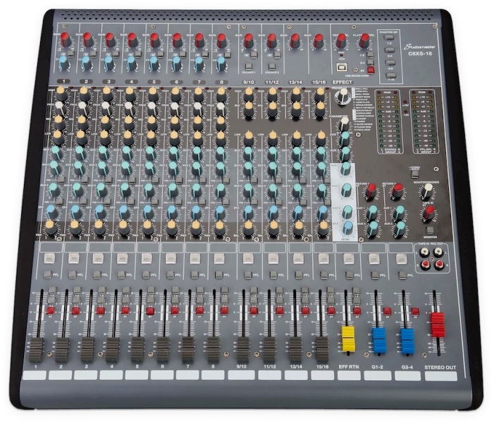 Studiomaster C6XS-16