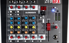 MIxer audio Allen&Heath ZED-6FX