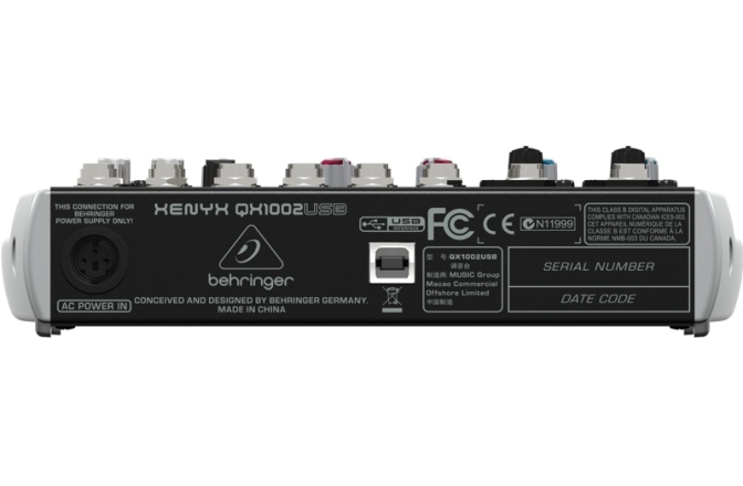 Mixer audio Behringer Xenyx QX 1002USB