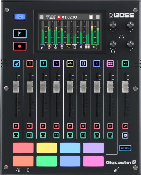 Boss Gigcaster GCS-8 Livestreaming Audio Mixer