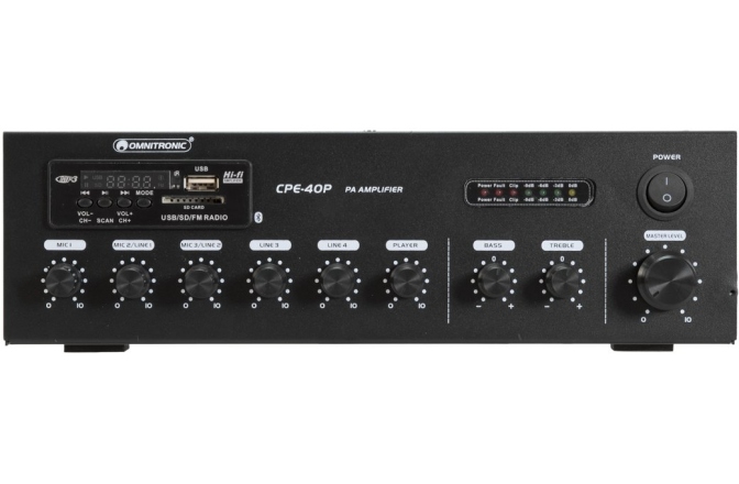 Mixer cu amplificare Omnitronic CPE-40P