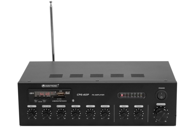 Mixer cu amplificare Omnitronic CPE-40P
