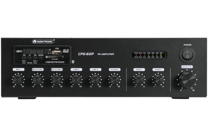 Mixer cu amplificare Omnitronic CPE-60P