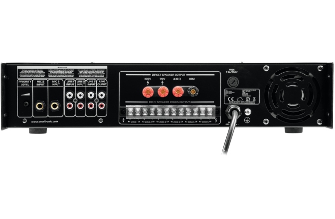 Mixer cu amplificare Omnitronic MPVZ-350.6P