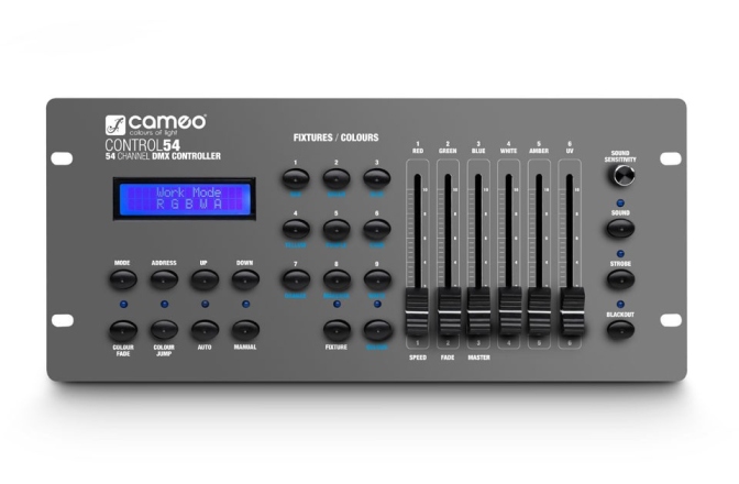 Mixer de control DMX Cameo Control 54