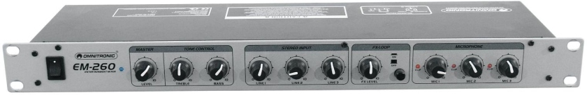 Omnitronic EM-260 Entertainment Mixer