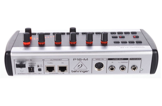 Mixer stereo digital pentru monitorizare si control personal al monitorizarii Behringer P16M