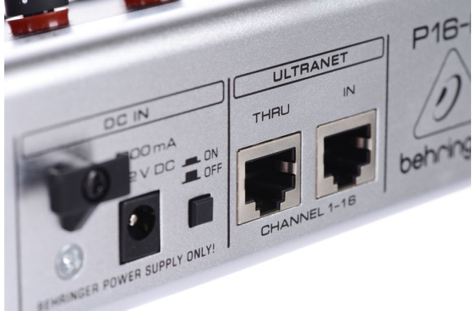 Mixer stereo digital pentru monitorizare si control personal al monitorizarii Behringer P16M