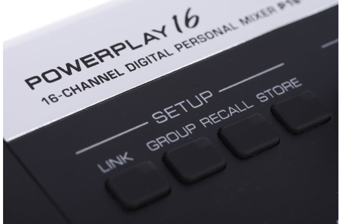 Mixer stereo digital pentru monitorizare si control personal al monitorizarii Behringer P16M