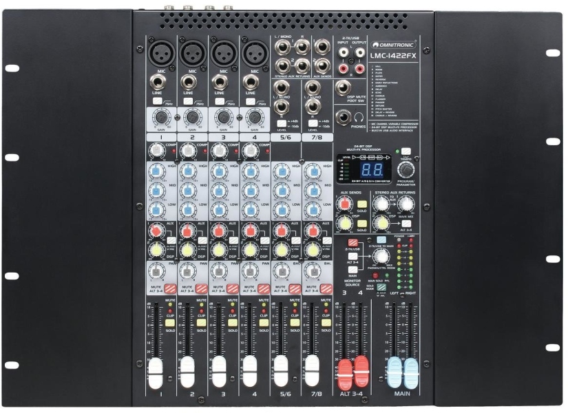 Omnitronic LMC-1422FX USB Mixing Console