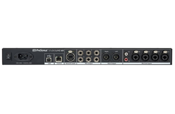 Mixer de rack/stage box cu 16 canale Presonus StudioLive 16R