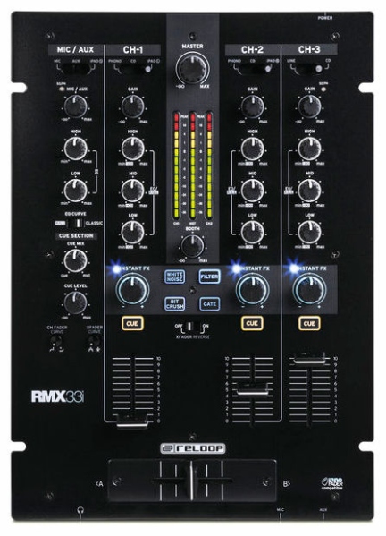 Mixer digital de DJ Reloop RMX-33i