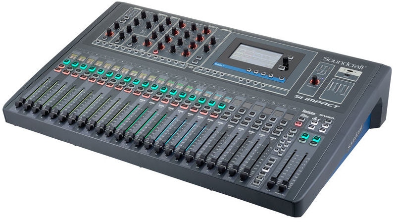 Mixer digital cu 40 de canale Soundcraft Si Impact