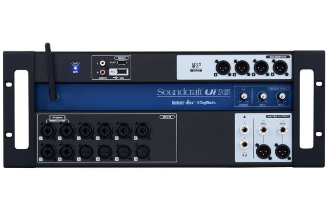 Mixer digital cu 16 canale Soundcraft Ui16