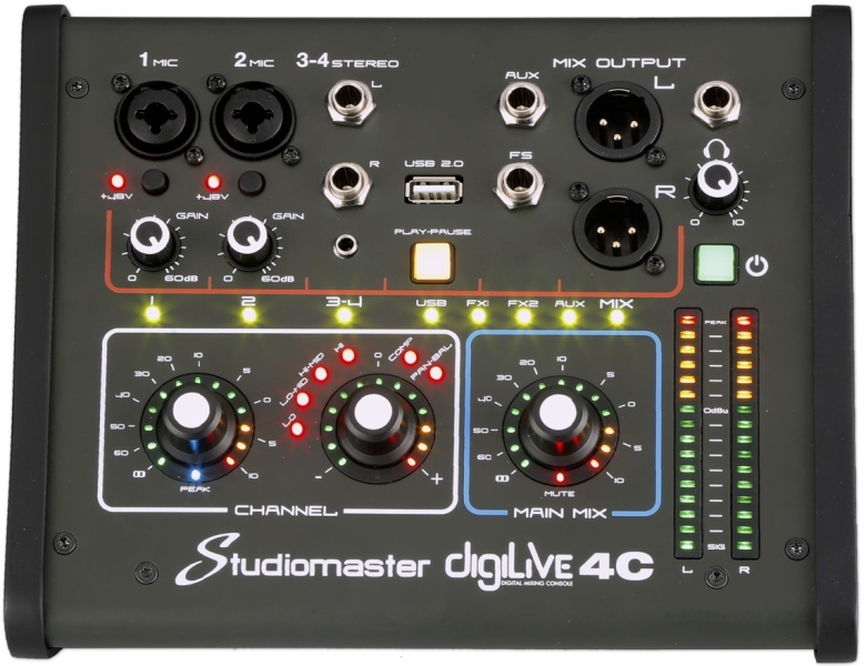 Studiomaster Digilive 4C