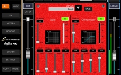 Mixer digital Studiomaster Digilive 8C