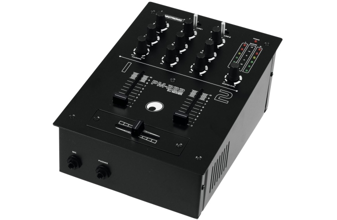 mixer dj 2 canale Omnitronic PM-222 2-Channel DJ Mixer