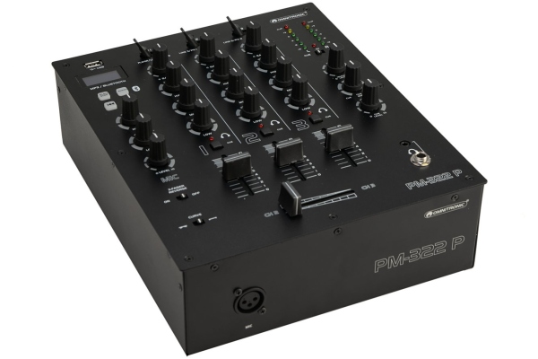 PM-322P 3-Channel DJ Mixer with Bluetooth & USB Player PM-322P 3-Channel DJ Mixer with Bluetooth & USB Player