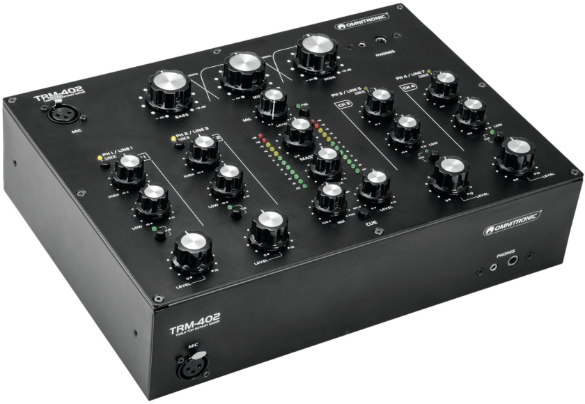 Omnitronic TRM-402 4-Channel Rotary Mixer