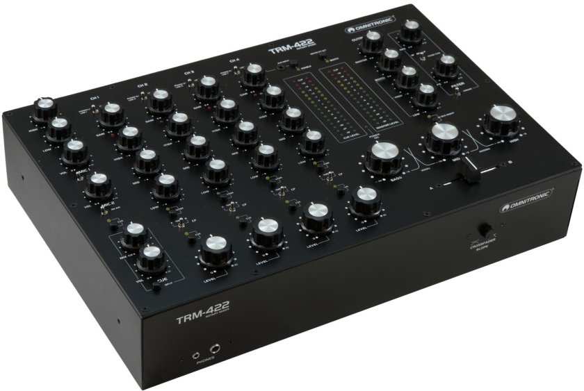 Omnitronic TRM-422 4-Channel Rotary Mixer