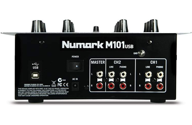Mixer DJ Numark M101 USB Black