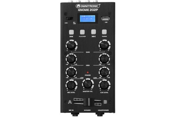 GNOME-202P Mini Mixer black