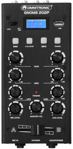 Omnitronic GNOME-202P Mini Mixer black