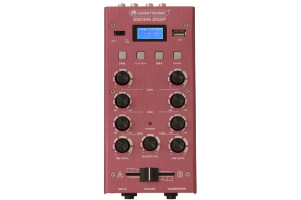 GNOME-202P Mini Mixer red