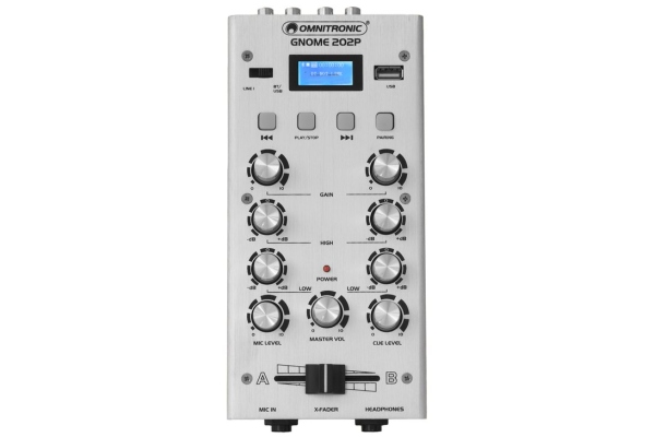 GNOME-202P Mini Mixer silver