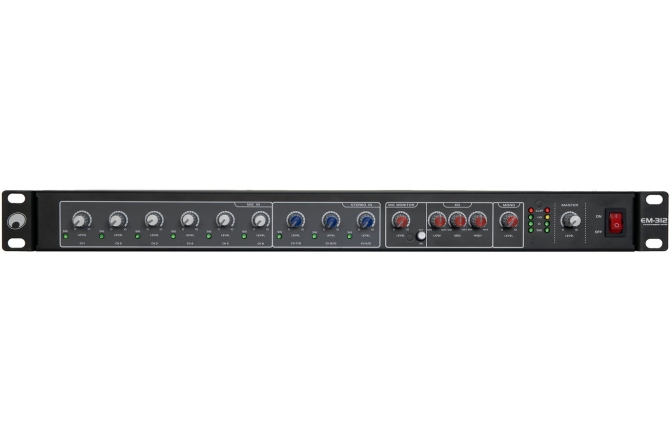 Mixer instalație Omnitronic EM-312 Entertainment Mixer