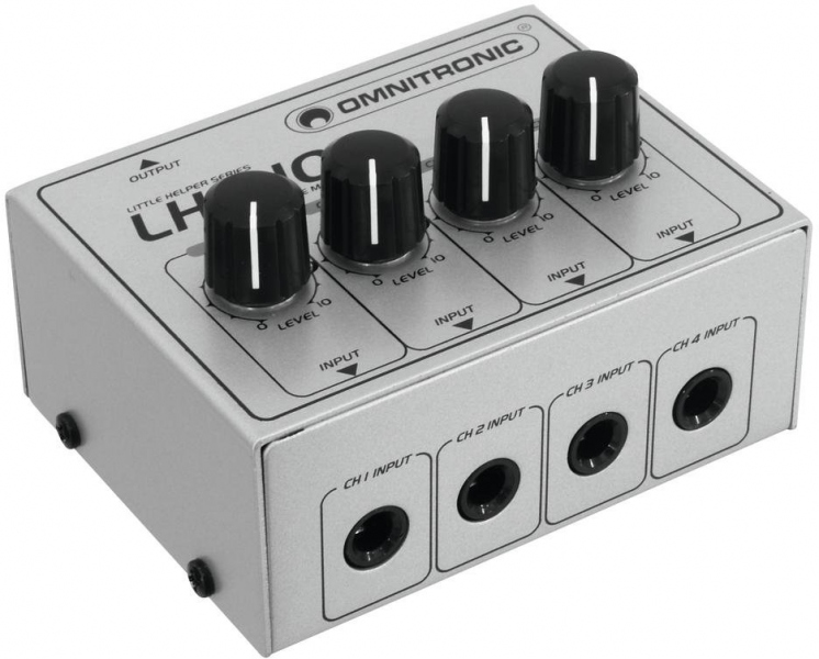 Omnitronic LH-010 4-Channel Mixer passive
