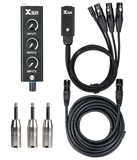 XVive PX - Portable 3-Channel Mixer