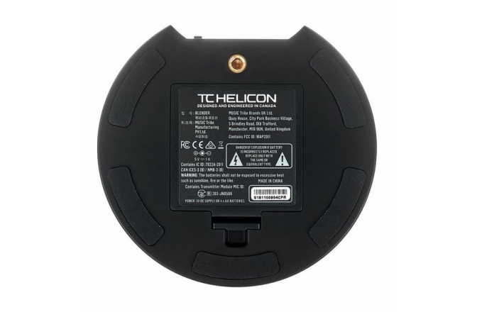 Mixer Stereo Portabil cu Interfață Audio USB TC Helicon BLENDER