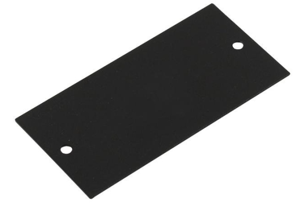 Module 2U plate 44x88mm