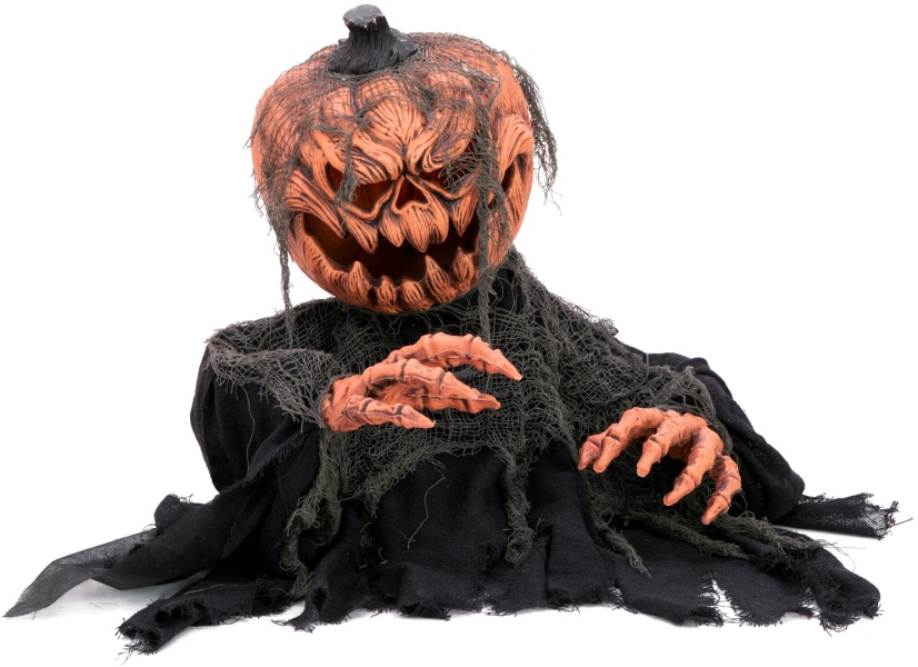 Europalms Halloween Groundbreaker Pumpkin Monster, 50cm