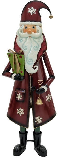 Europalms Santa Claus, Metal, 150cm, red