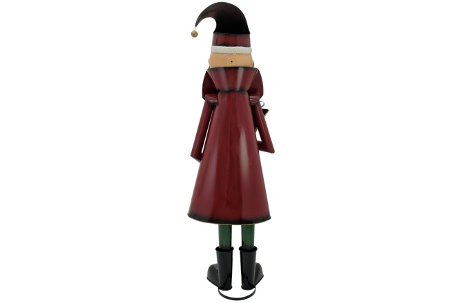 Moș Crăciun, Santa Claus Europalms Santa Claus, Metal, 195cm, red