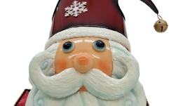 Moș Crăciun, Santa Claus Europalms Santa Claus, Metal, 195cm, red