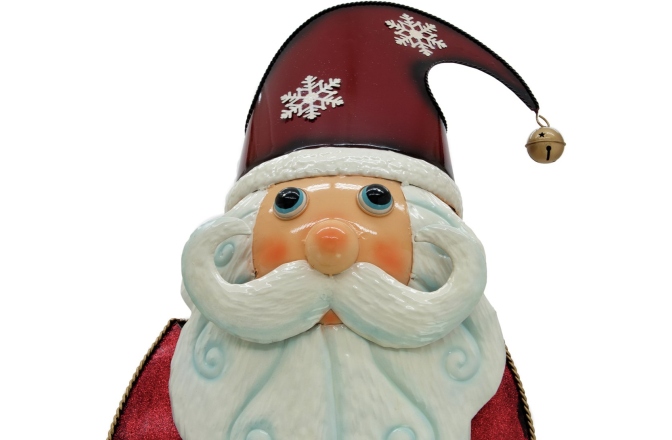 Moș Crăciun, Santa Claus Europalms Santa Claus, Metal, 195cm, red