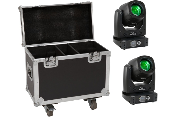 Set 2x LED TMH-B90 + Case with wheels Set 2x LED TMH-B90 + Case with wheels
