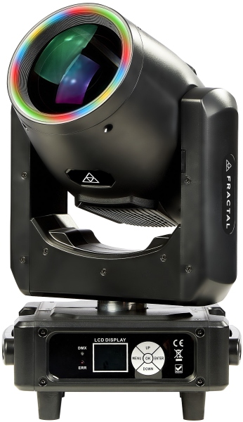 Fractal Lights O-Ring 230w mini 7R beam moving head