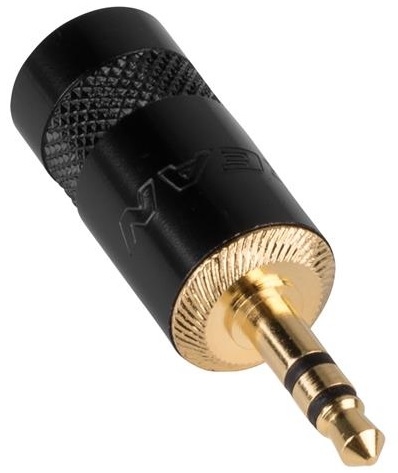 Mufa mini-jack de 3.5 mm stereo Neutrik Rean NYS 231BG-LL